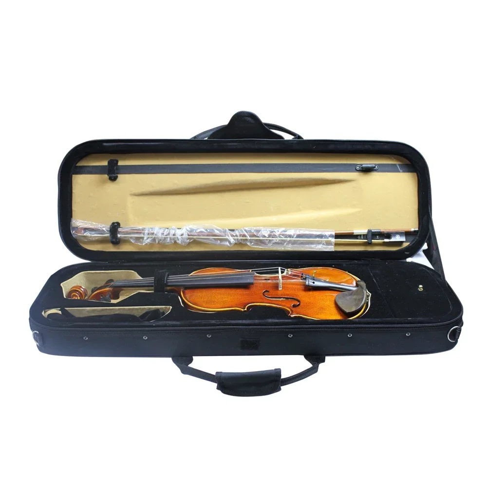 High Grade Violin 4/4 OEM ODM CUSTOM AA Maple Flamed Maple Handmade Professional Violin Instrument