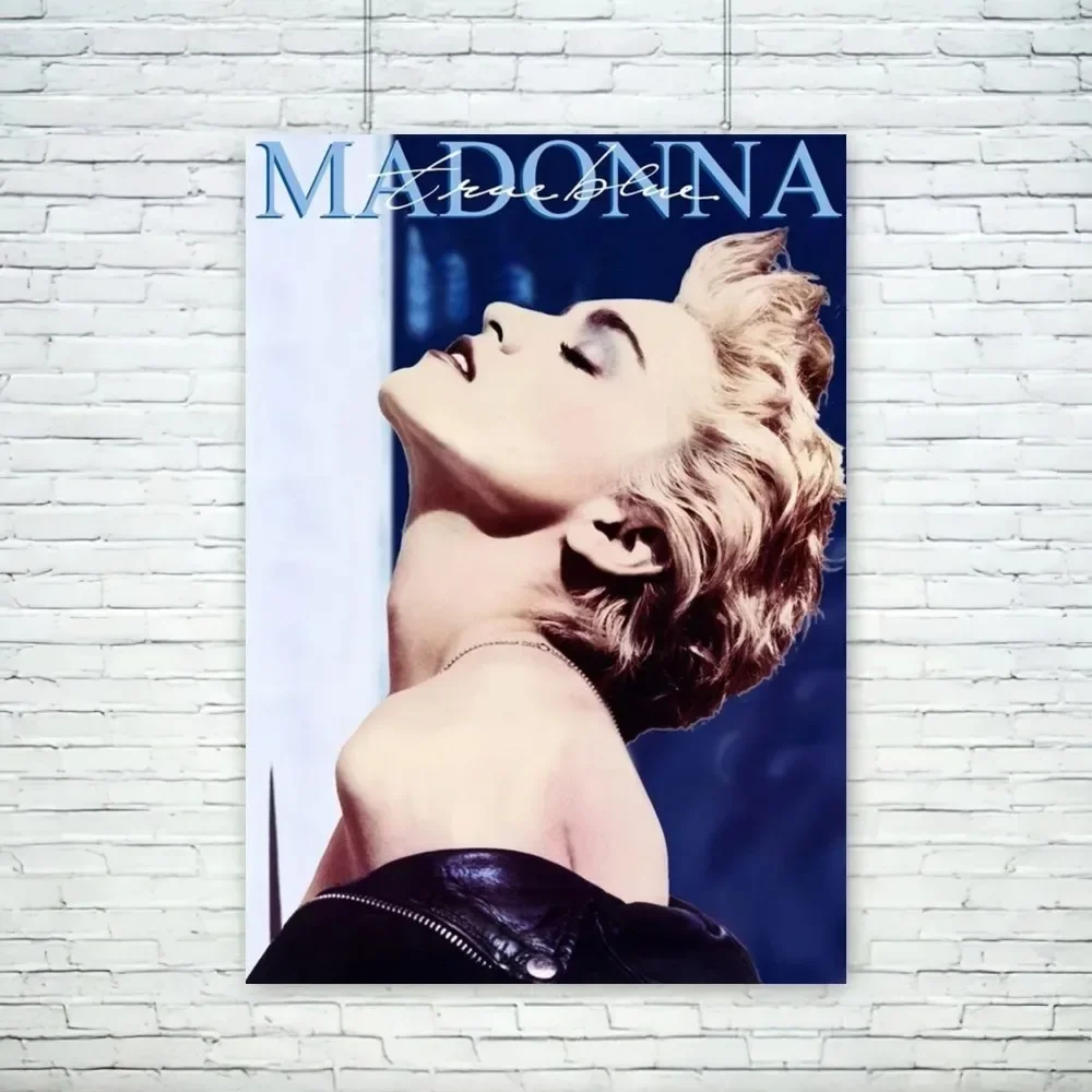 صور حائط للمغني من Madonna لغرفة المعيشة ، ديكور غرفة الخريف ، لوحة قماشية