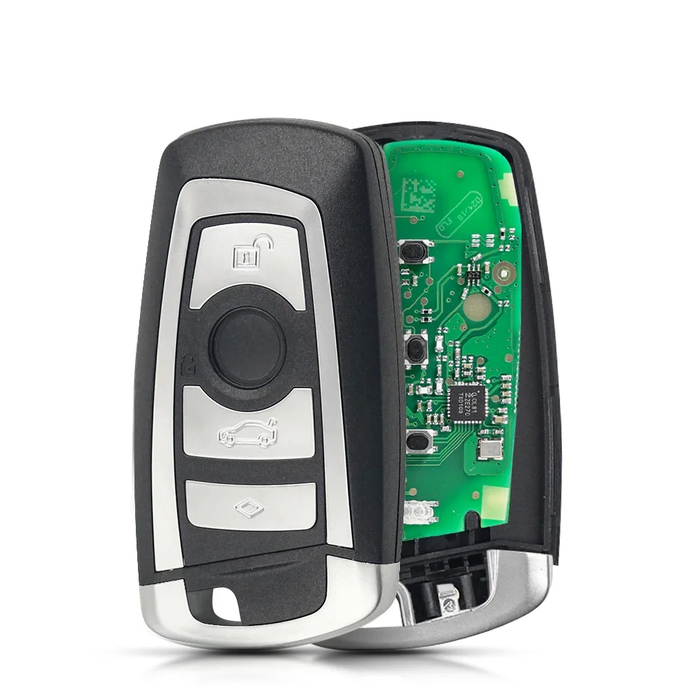 KEYYOU HUF5662 HUF5767 HUF5661 Funkschlüssel ID49 pcf7945 für BMW F 3 5 7 Serie X5 X6 F20 F22 F30 CAS4 CAS4 + FEM 315/434/868 MHz