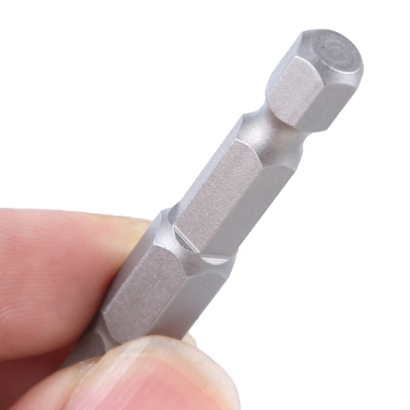 แม่เหล็กห้าเหลี่ยมไขควงชุด Bit 10 ชิ้น Easy Interchangeability 1/4 "สำหรับเครื่องมือหลากหลายขนาดที่แตกต่างกัน