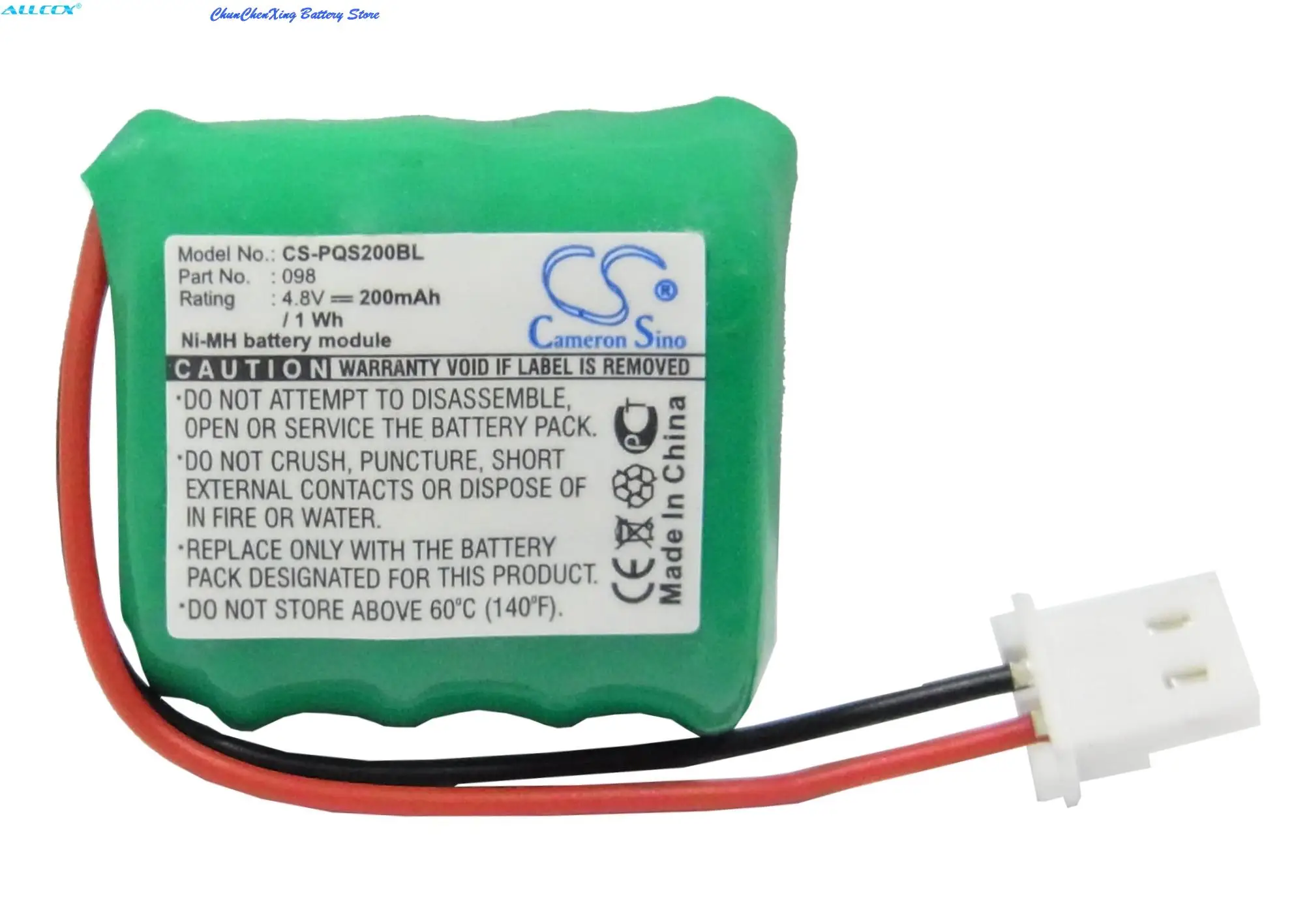 Cameron Sino 200mAh Battery 3120334201, 31203342-01 for Handheld/PSC Quick Check QC150, Quick Check QC200