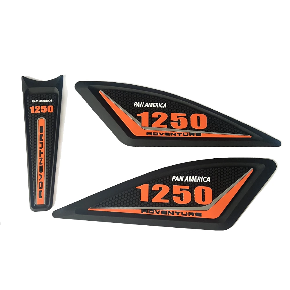 For Harley Davidson Pan America1250 Motorcycle Accessories Fuel Tank Sticker Pan America 1250 2022-2024 3D rubber protective pad