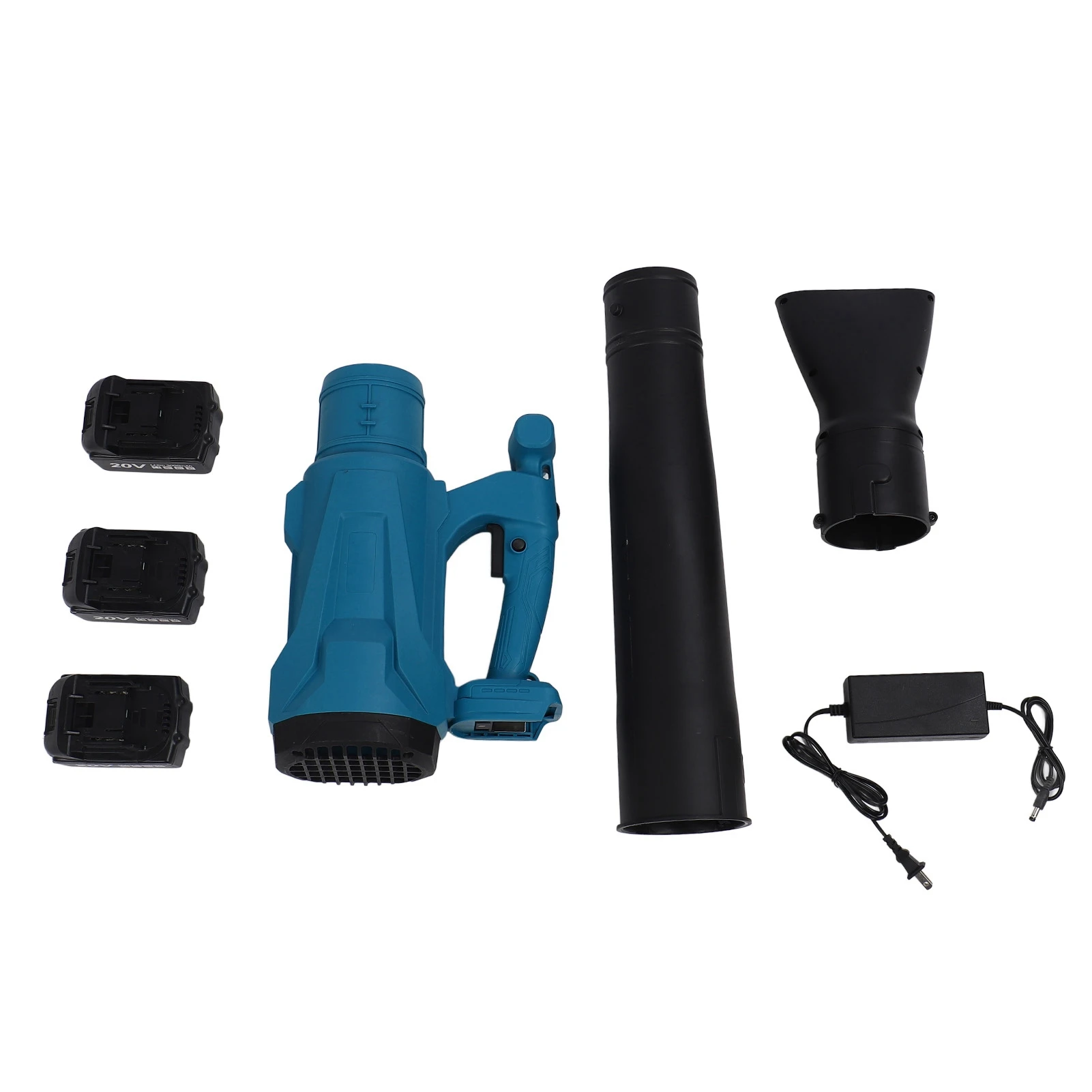 

Handheld Electric Blower Easy Assembly Efficient Ergonomic 1300mAh Plastic Copper Electric Cordless Leaf Blower for Lawn Care