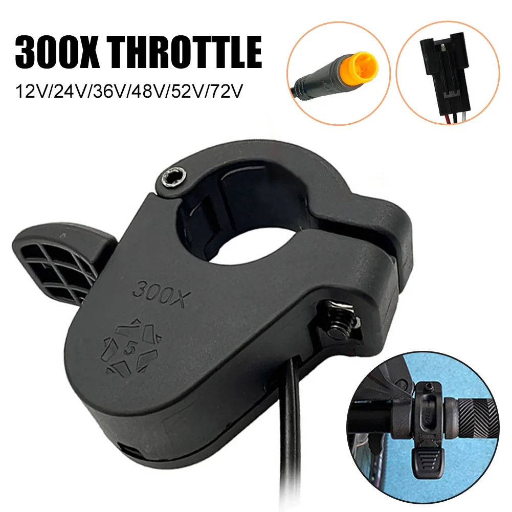 

Universal Replacement ABS Accessories Hall Sensor E-bike Electric Scooter Thumb Throttle Accelerator Speed Control Booster