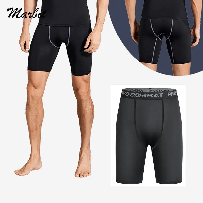 

Summer Outdoor Sports Men Basketball Training Pants Tight Elastic Quick Dry Trousers Fitness Shorts Running Cycling Equipment