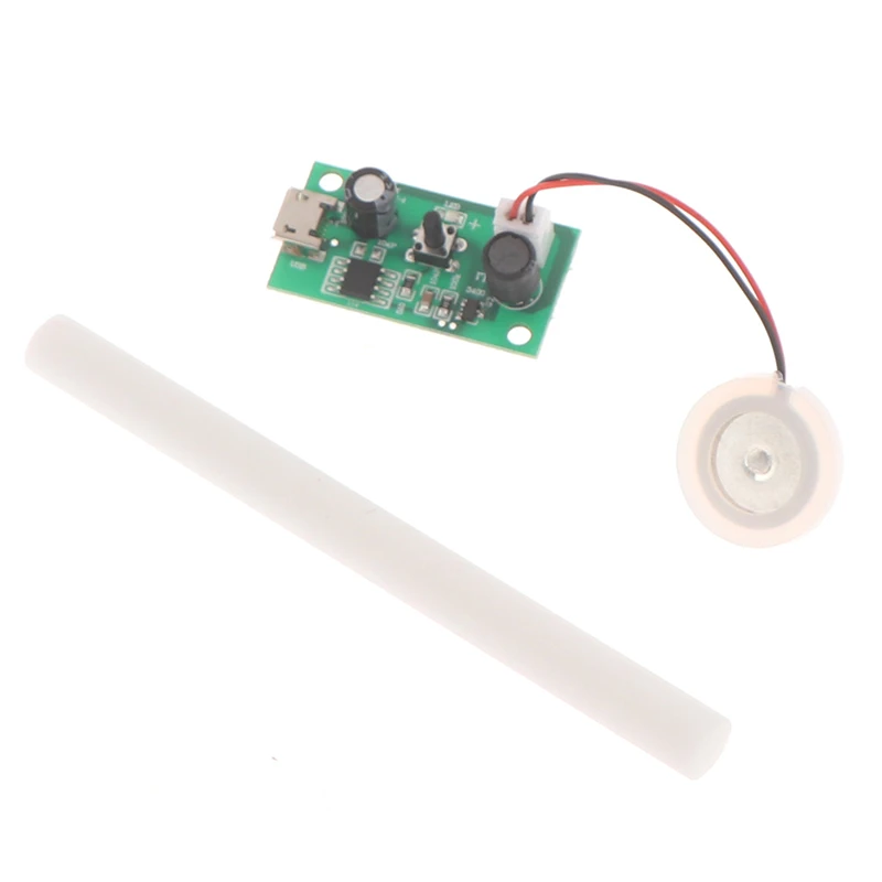 2pcs USB Mini Humidifier DIY Kit Mist Maker Driver Circuit Board Fogger Atomization Film Atomizer Sheet Mini Oscillating