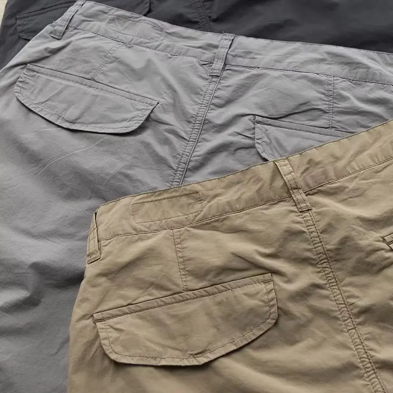 

Men's Outdoor Work Trousers Spring Autumn Large Size Wear Resistant Dirt Proof Workwear Casual Pants Youth Faion