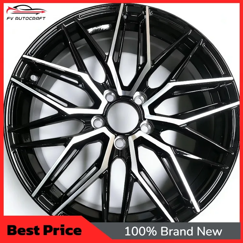 【2026】Wholesale Casting Alloy Car Wheels Rims 5x112/5x114.3/5x120/5x108 Machine Face For BMW/Mercedes/Toyota/Audi/Cadillac In S