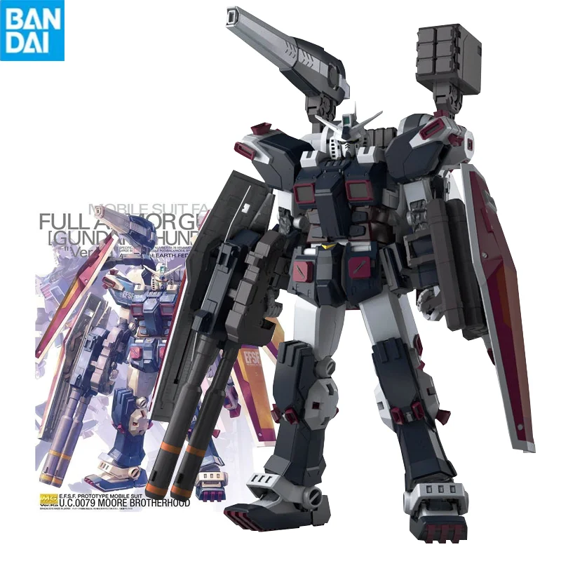 

Bandai Gunpla Mg 1/100 Fa-78 Full Armor Gundam (Thunderbolt Ver.) Ver Ka Assembly Model Collectible Robot Kits Models Kids Gift