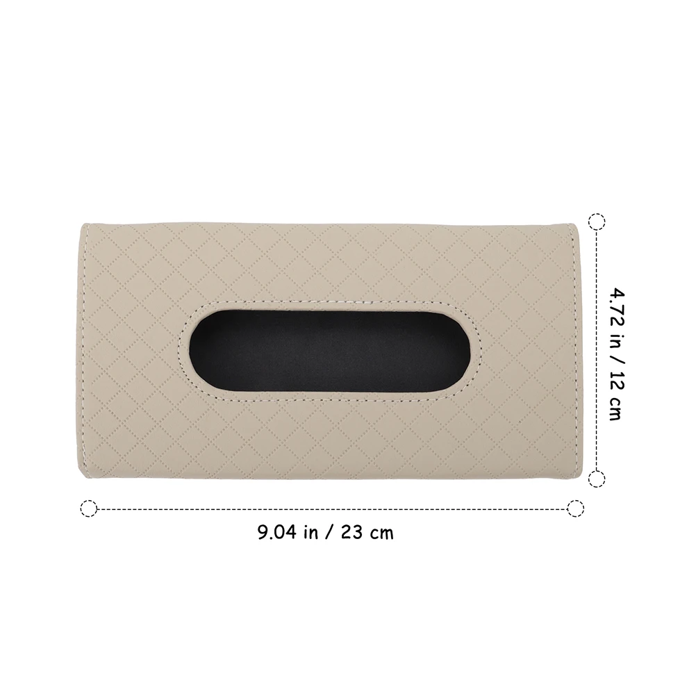 

2 pcs Car Dispenser Sun Visor Case Compact Waterproof Napkin Holder For Vehicle Visor Tissue Box Artificial Multi
