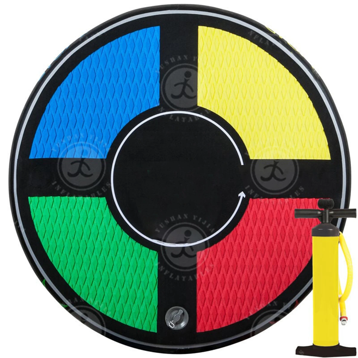 

Inflatable Disc Water Surf Disc Ocean Water Board Flying Disc Surfing Floating Board Wakeboarding