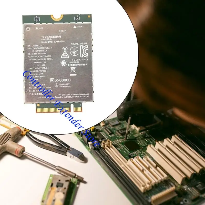 N84B EXM-G1A DW5826E M.2 4G LTEワイヤレスカードモジュールグローバル互換性
