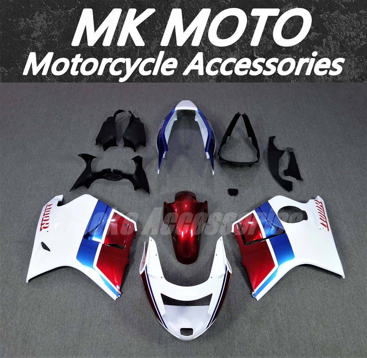 

Moke moto Motorcycle Fairings Kit Fit For CBR1100XX 97-07 Bodywork Set High Quality ABS Injection Blue Red White