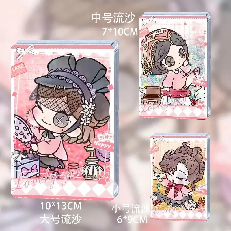 

2025 Identity Ⅴ Anime Game Female Dancer Opera Singer Great Old One Perfumer Cos Unisex 6x9cm Q-version Quicksand Mahjong Gift