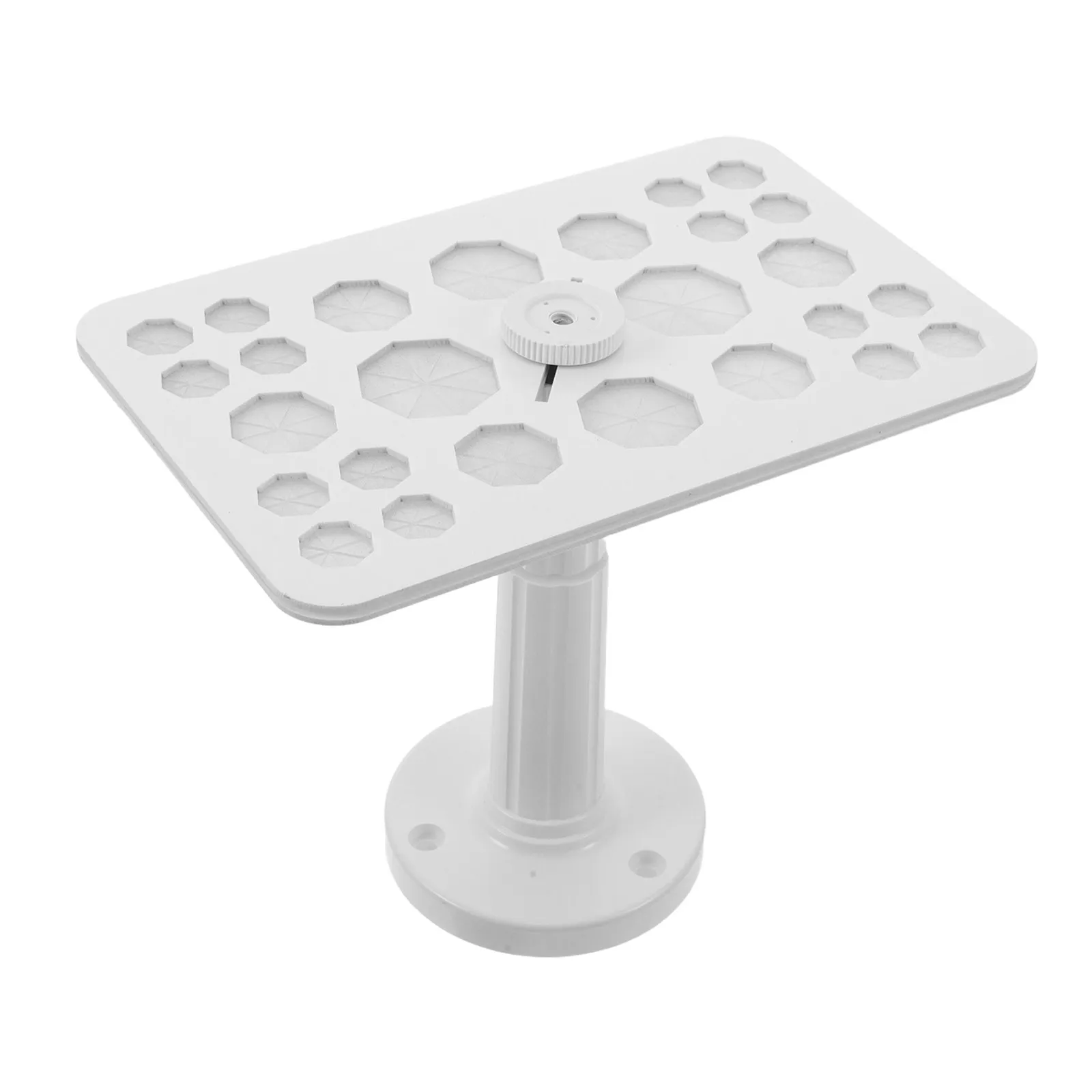 26 Slots Makeup Brush Drying Rack Stable ABS Stand Holder for Brush Storage Countertop Holder Beauty Tool Organizer