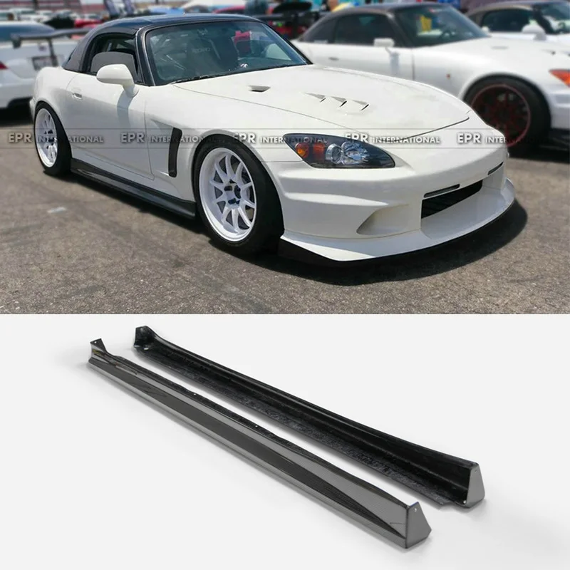 

Для Honda S2000 AP1 AP2 VTX тип боковая юбка, углеродное волокно, легкий, агрессивный стиль, идеальная посадка