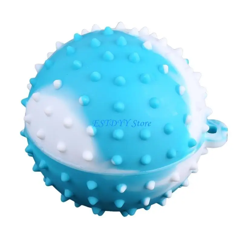 G6DE Spiky Massage Ball Hand Training Grip Ball Hand Squeeze Ball Exercise Ball