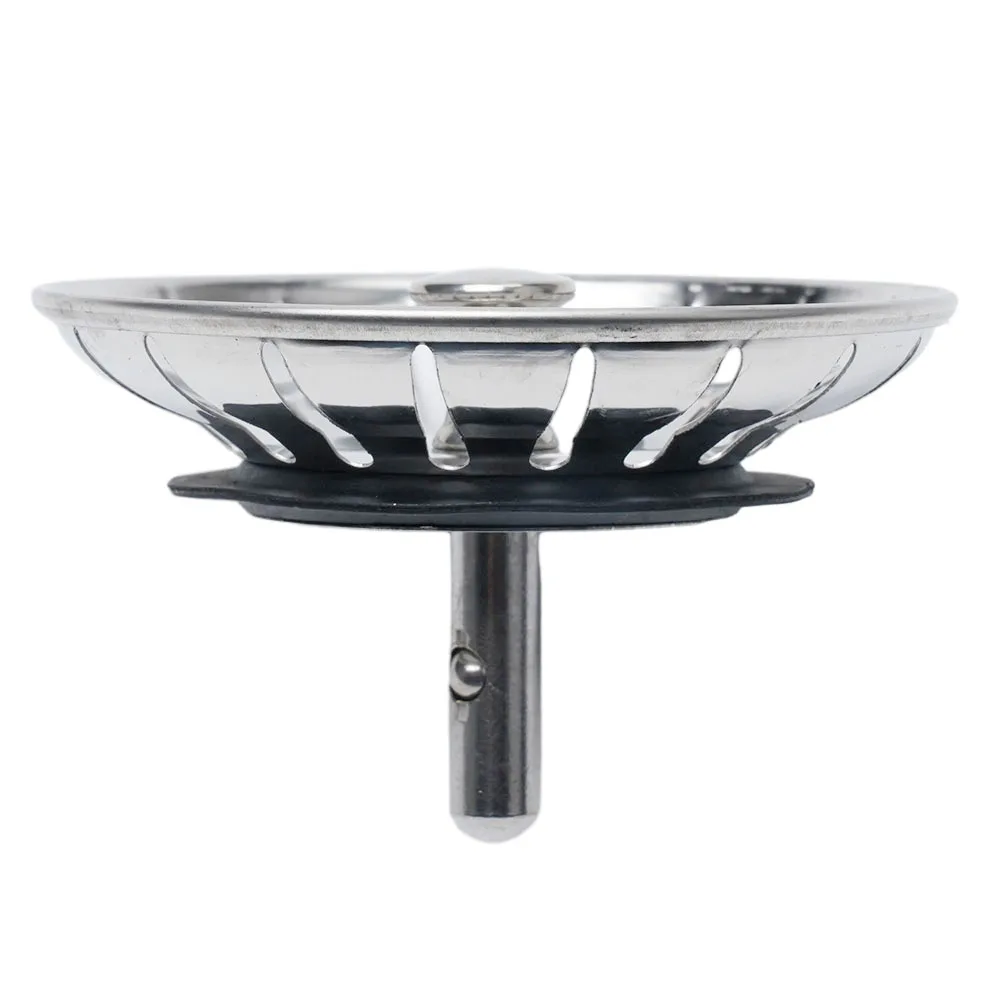 

Kitchen Filter Waste Plug Premium Stainless Steel Sink Filter Waste Plug Hair Catcher Drains Bathroom Floor Drain