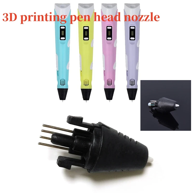 1 pcs Printer Pen Injector Head Nozzle For Second Generation 3D 5V 1 2 Printing Pen Parts
