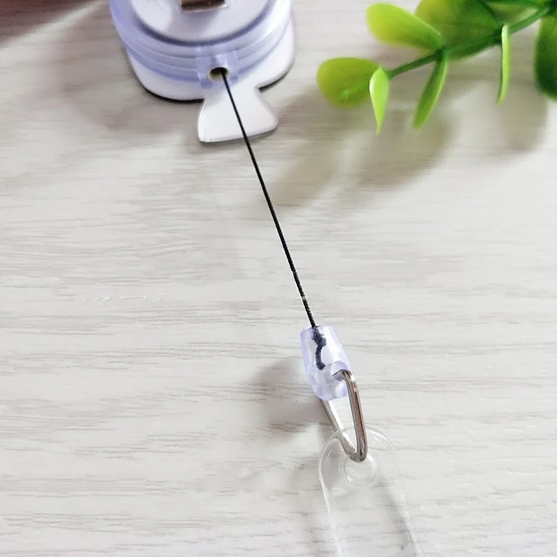 Easy Pull Work Badge Clip Cartoon Animal Retractable Badge Reels ID Tag Working Permit Clips