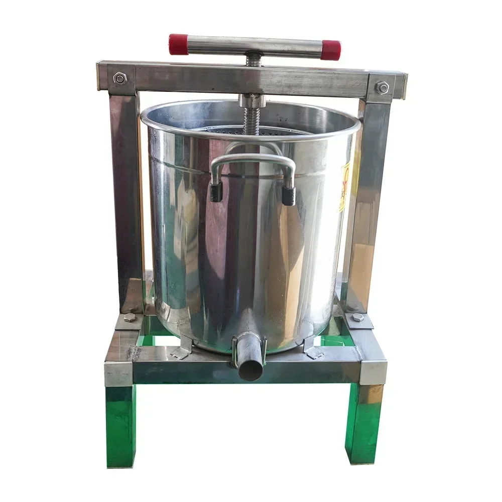 

Stainless Steel Manual Honey Beeswax Press Machine
