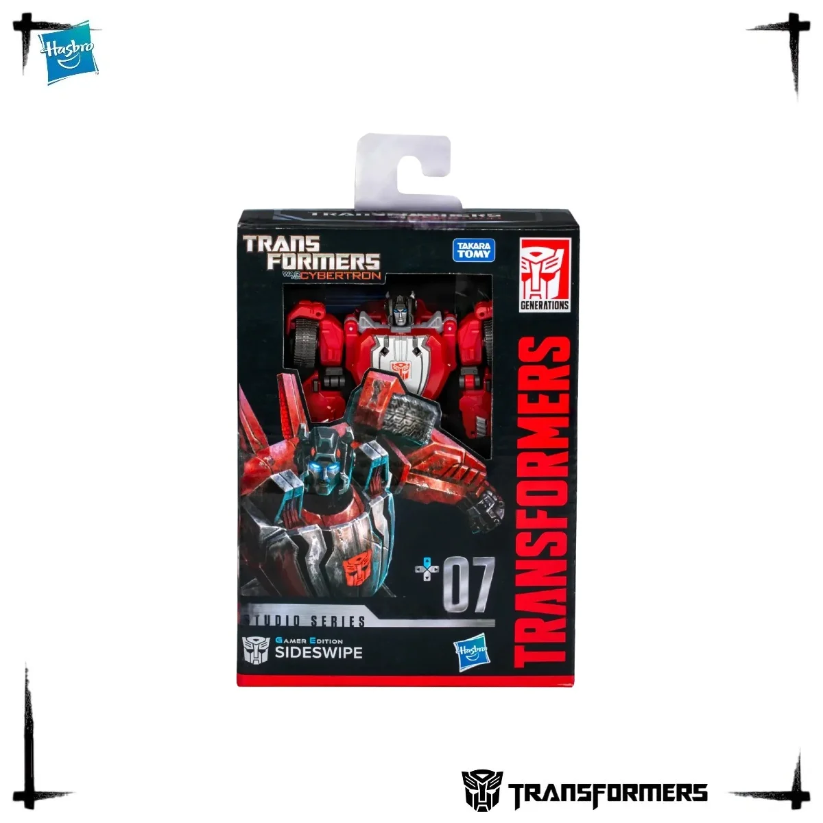 Transformers War for Cybertron - Robot Sideswipe - Jouet de collection - Cadeau