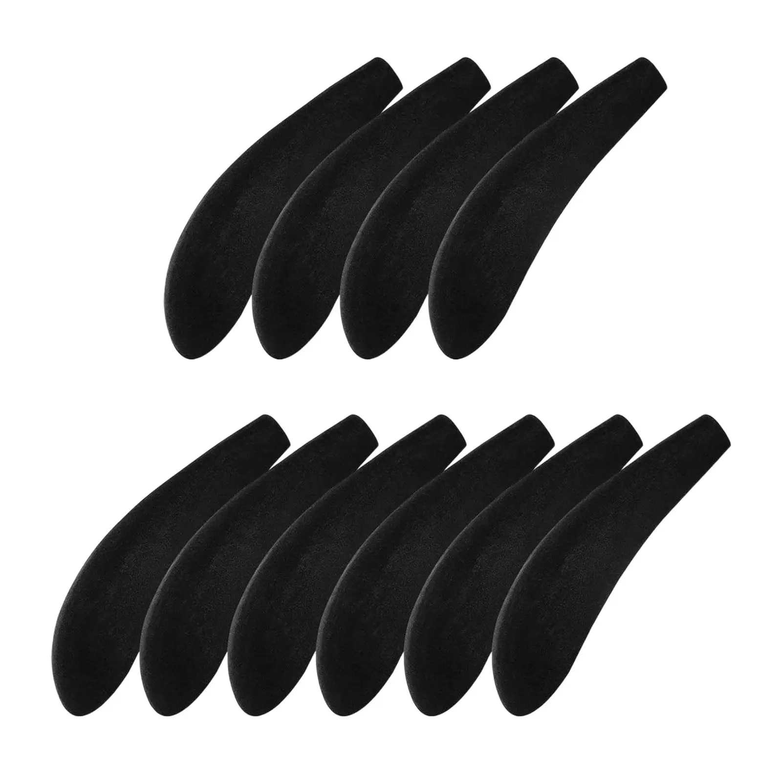 10Pcs over Hanger Shoulder Pads Protectors Anti Slip Portable Shoulder Form Pads for Coats Sweaters suits Travel Wardrobe