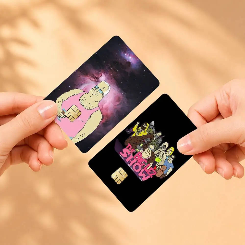 

Quirky T-The Big L-Lez Show Art Sticker Film Tape Skin for Credit Card Debit Card Waterproof Stickers