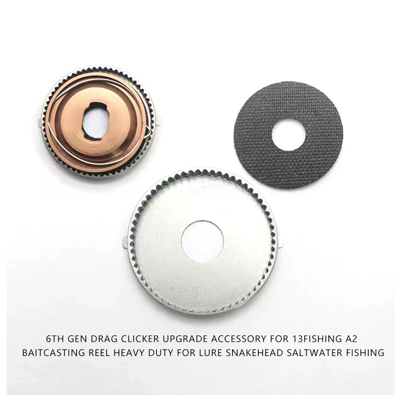 第6世代ドラッグアラームアップグレードアクセサリー-13fishing-a2-ベイトキャスティングリール用-ヘビーデューティー-ルアー・スネークヘッド・海水釣り用