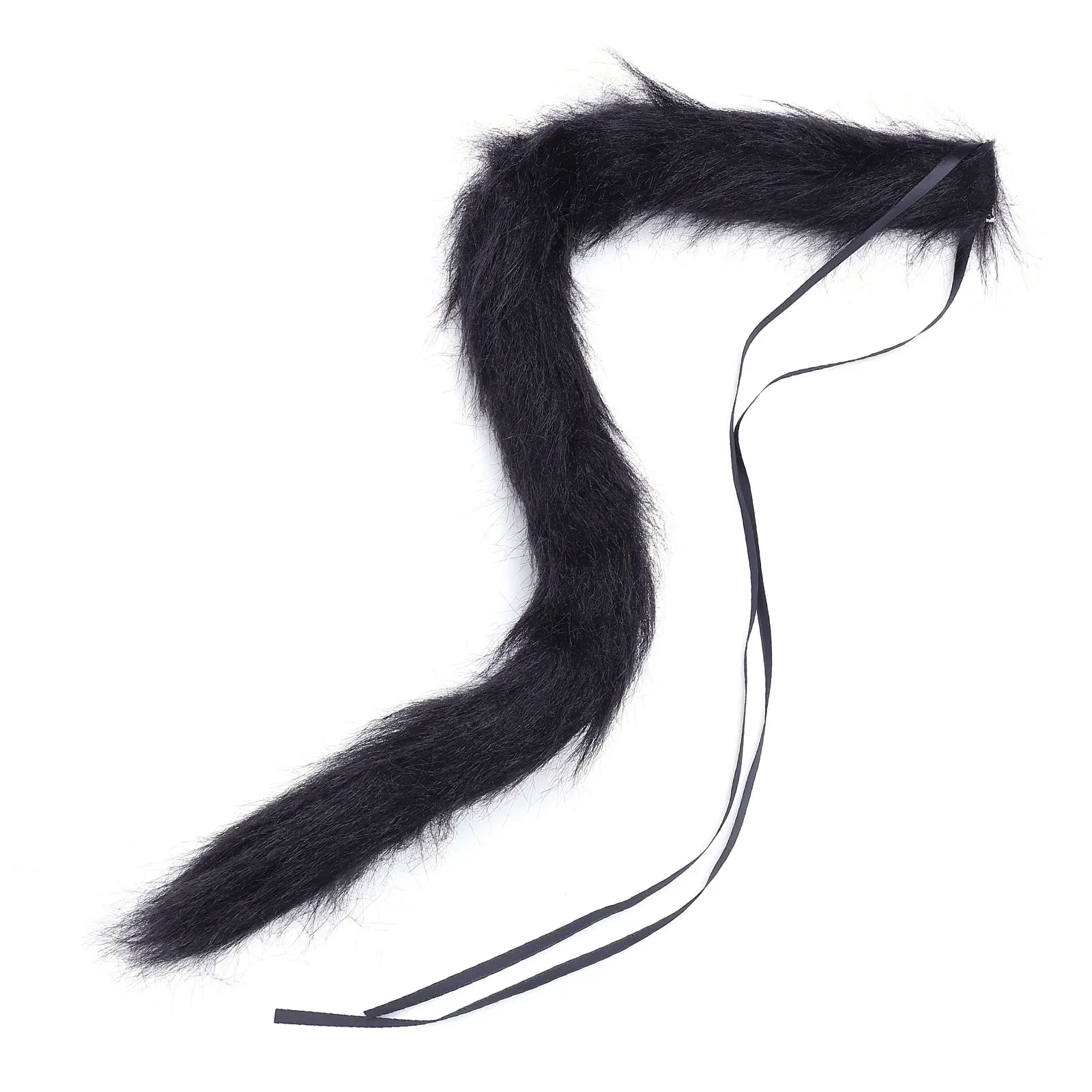 

Halloween Cat Tail Costume Party Cosplay Prop Light Durable Wool Tails Animal Dress for Women Costume Accessories Bending Design