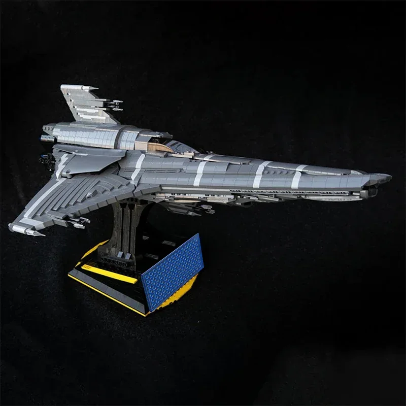 

Галактический космический корабль Vipers, строительные блоки, модель серии Ultimate Collector, дисплей космического корабля с подставкой, набор научно-фантастических кирпичей