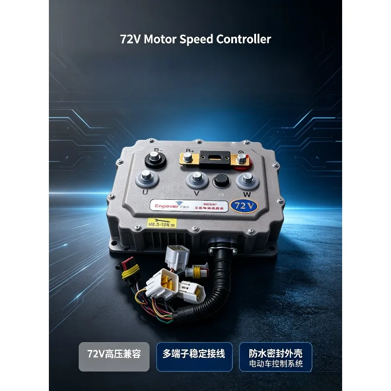 Multi-Voltage Compatibility, Waterproof Wiring Harness, Dedicated Controller For 4-Wheel EV