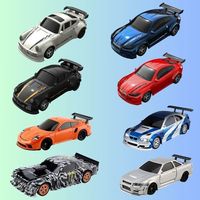 2025 best-seller 1:64 1:43 drift remote control car, four-wheel remote control car, full-scale desktop racing toy, children gift