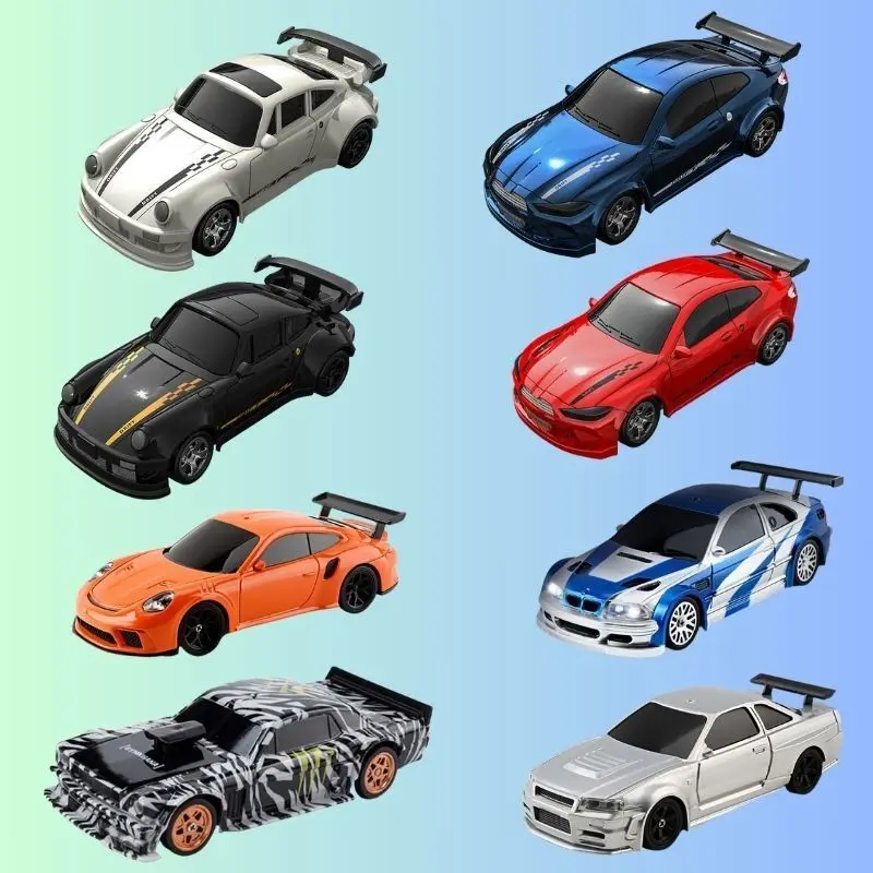 2026 Best-Seller 1:64 1:43 Drift Remote Control Car, Four-Wheel Remote Control Car, Full-Scale Desktop Racing Toy, Children Gift
