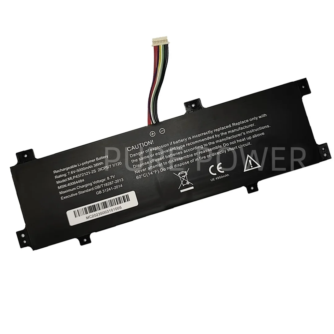 New Laptop Battery MLP4372121-2S 7.6V 38WH 5000mAh High Quality For Medion Akoya E3213 E3215 E3215T E3216 E2216T MF50GM-2S5000