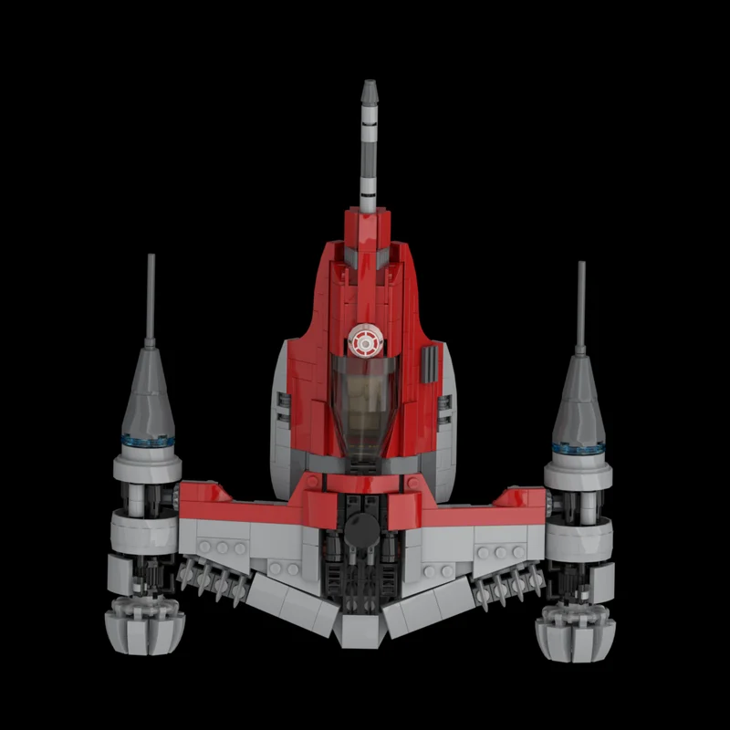 442PCS Star Battle Custom N1 Starfighter Building Blocks Educational DIY Toy for Kids Operational Skill Development