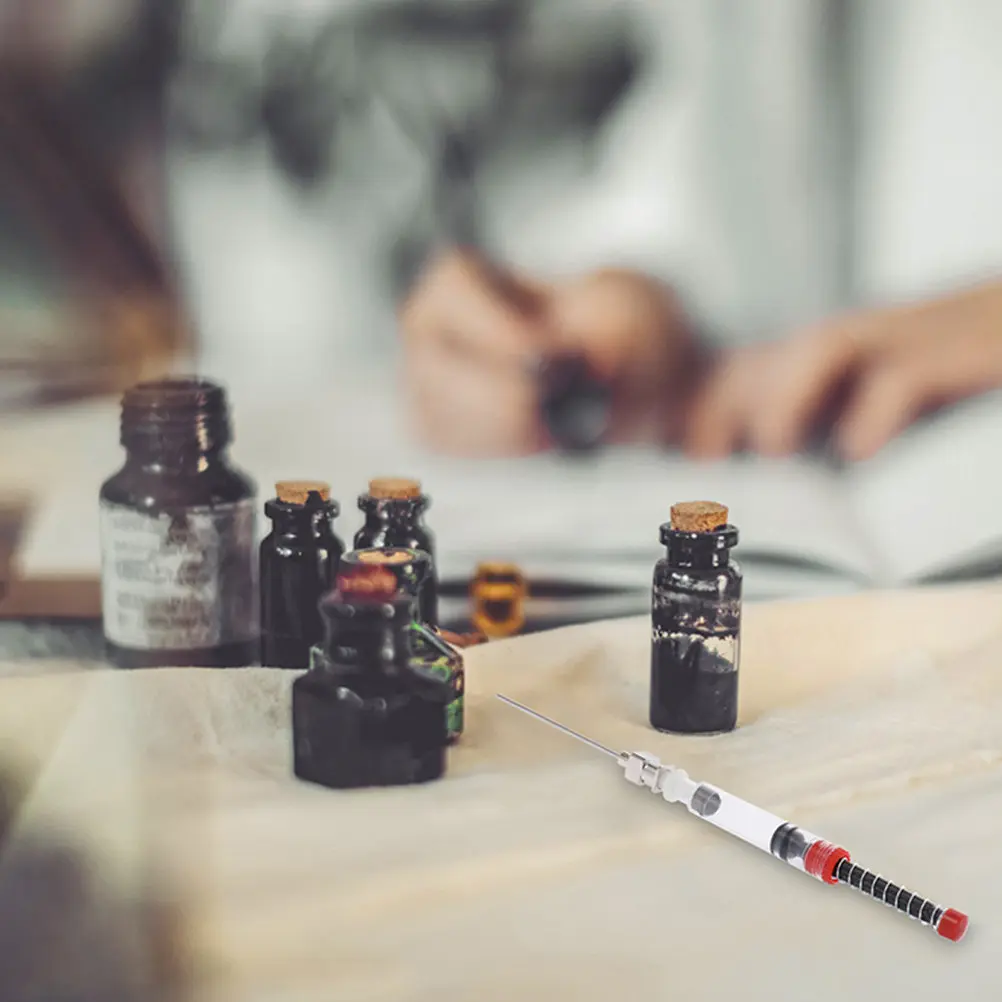 

Набор из 9 устройств для заправки чернил: премиальные вспомогательные средства для эффективного пополнения чернил в ручках, совместимые с конвертерами 34 мм, школьные принадлежности