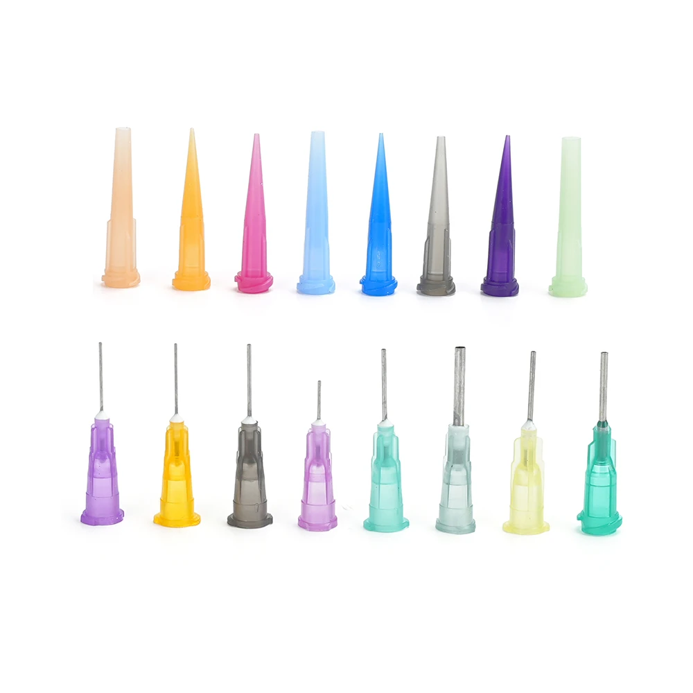 Complete Manual Dispensing Gun Kit Hand Syringe Glue Gun Set Syringe Push Rod Assorted Dispensing Needles For DIY Repair Gluing