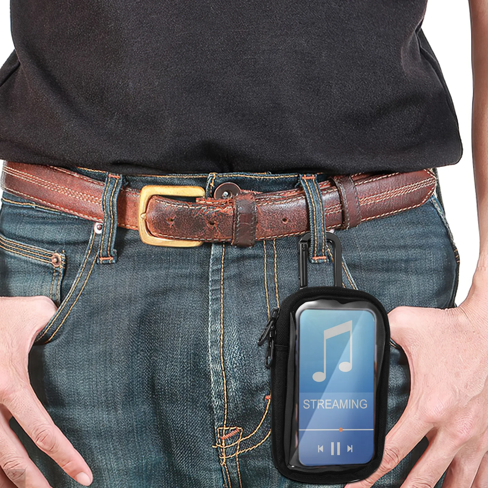 

Tpu Organizer Pouch Portable Storage Bag Lightweight Travel Handbag Organizer Phone Earphone Case Dustproof Outdoor