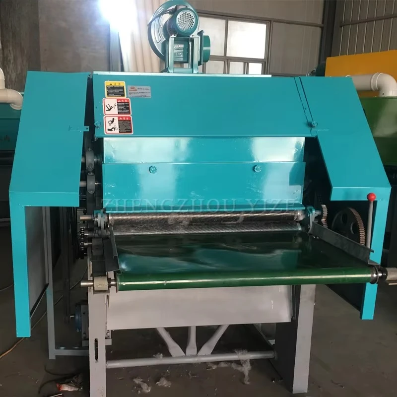 Automatic Textile Cotton Fiber Sheep Wool Carding Machine Wool Cotton Textile Card Combing Processing Machinery