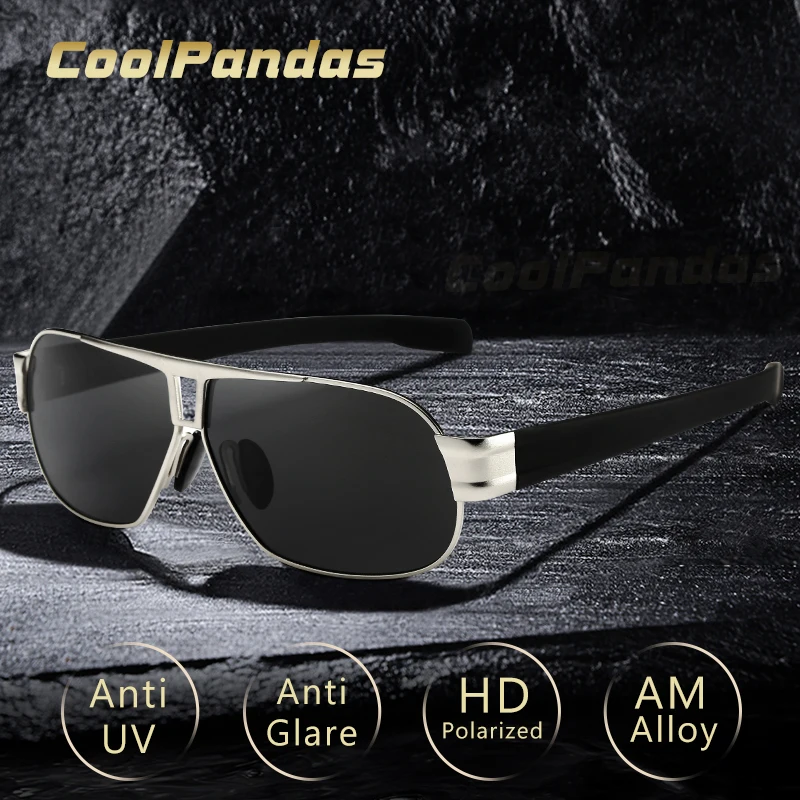 

Fashion Windproof Polarized Sunglasses For Men Pilot Sun Glasses Driving Outdoor Sport Goggles Anti-UV Oculos De Sol Masculino