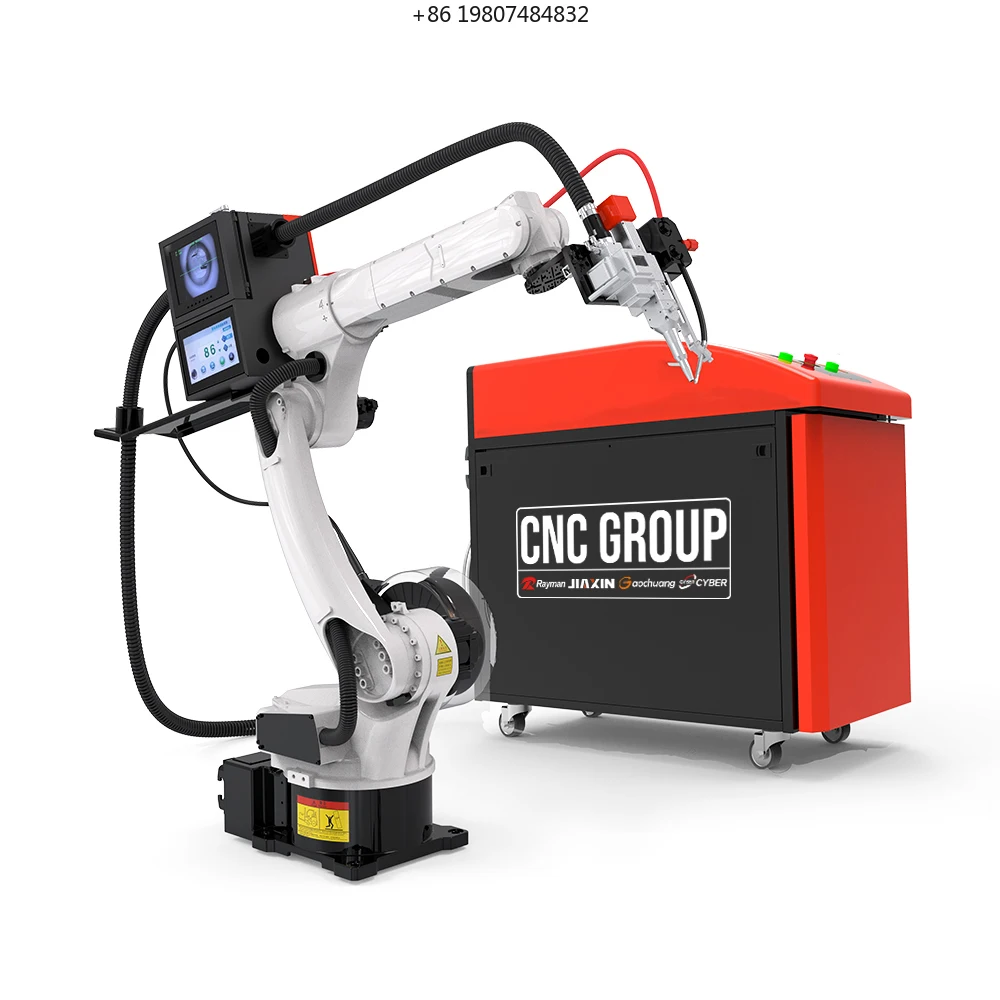 Industrial Six-axis Welding Robot, Customized Automation Solutions Easy to Operate with PLC signal Control Factory Direct