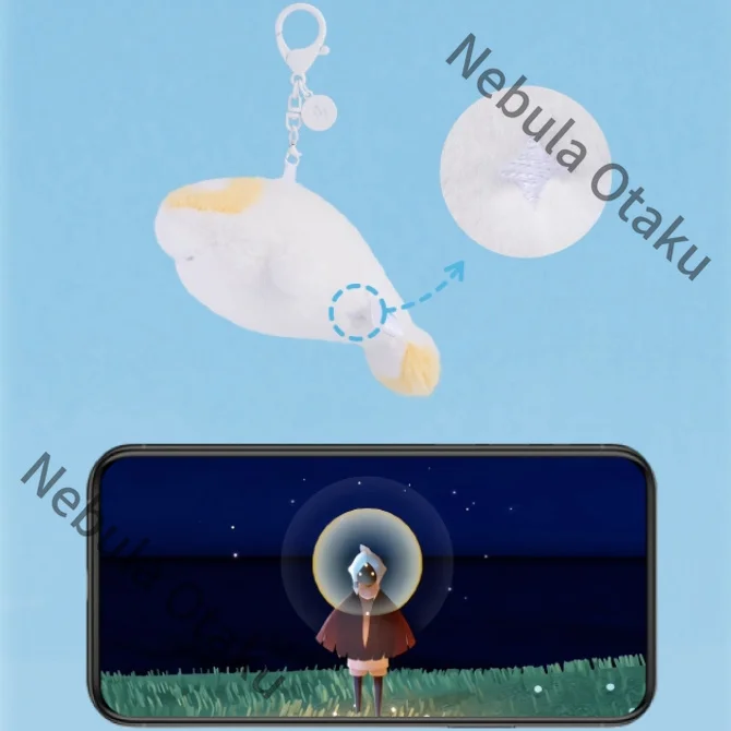 Sky: Children of The Light Hanging Drop Pendant Keychain Backpack Ornament Cosplay Official Legal Copy Adorable Gifts Anime