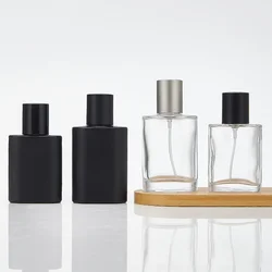 10pcs 30/ 50/100ml Clear Glass Perfume Bottle Empty Spray Bottle Crimp Nick Bottle Bayonet Bottle Atomizer Need A Tool