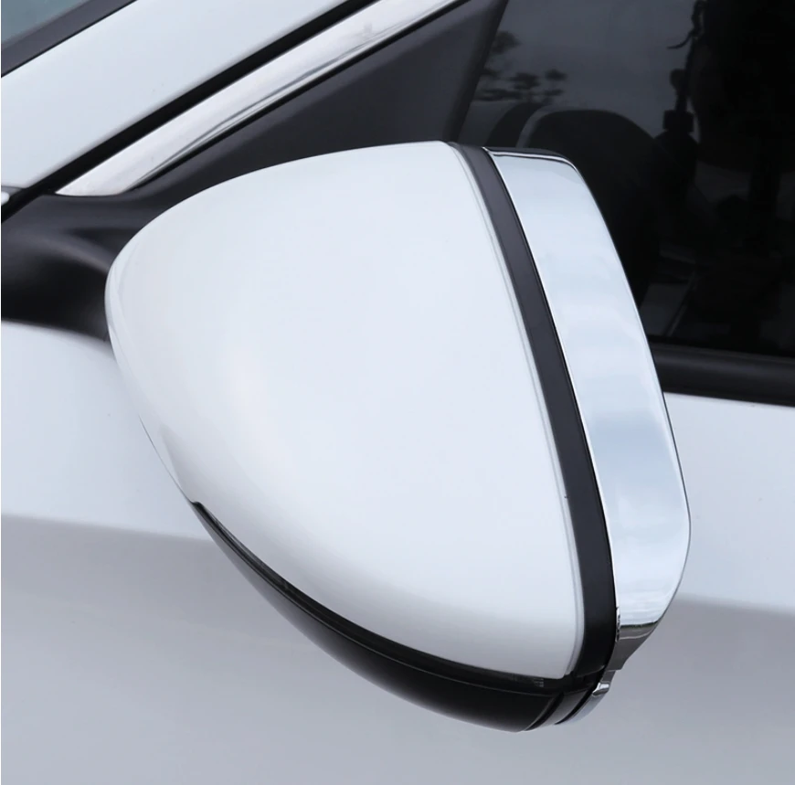 

ABS Chrome Car Rearview Mirror Block Rain Eyebrow Cover Trim Sticker Styling For Honda Accord 10th 2018-2022 Accessories