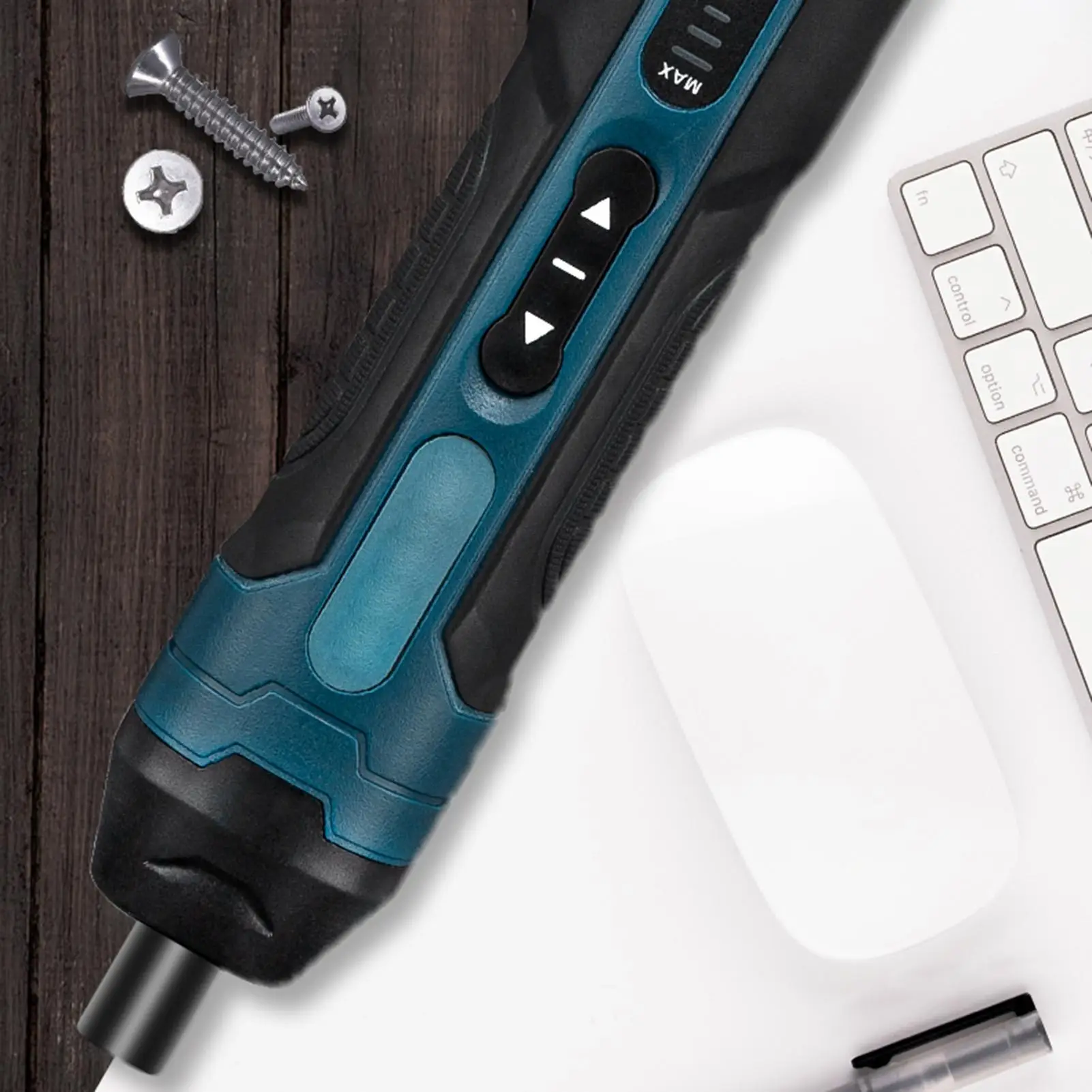 Power Screwdriver Professional Magnetic Comfortable Grip Electric Screwdriver Cordless Tool Kit For Electrician Mechanic Home