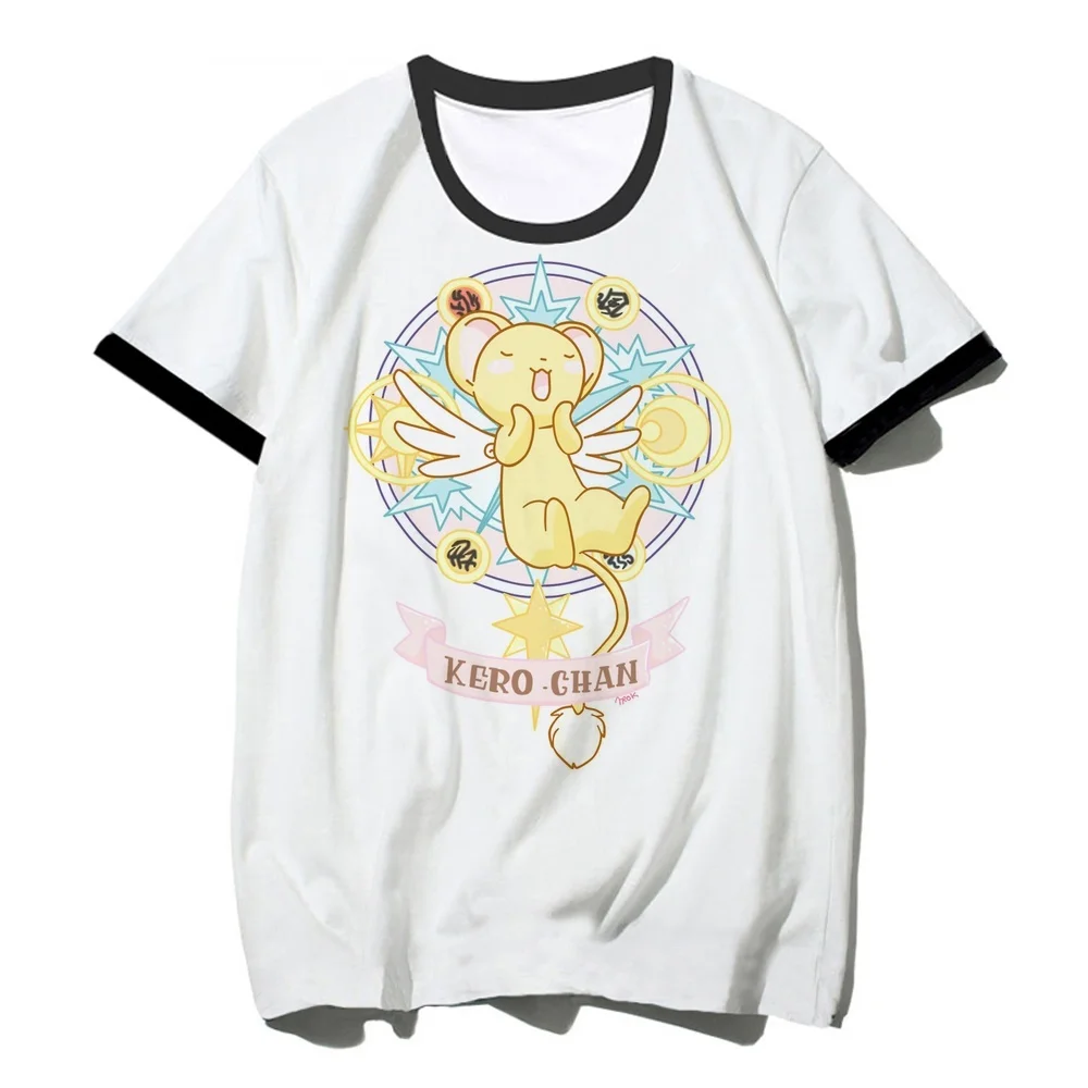 Sakura Card Captor shirt shoujo emo harajuku aesthetic dollette korean fashion top tees kawaii graphic gyaru aesthetic party