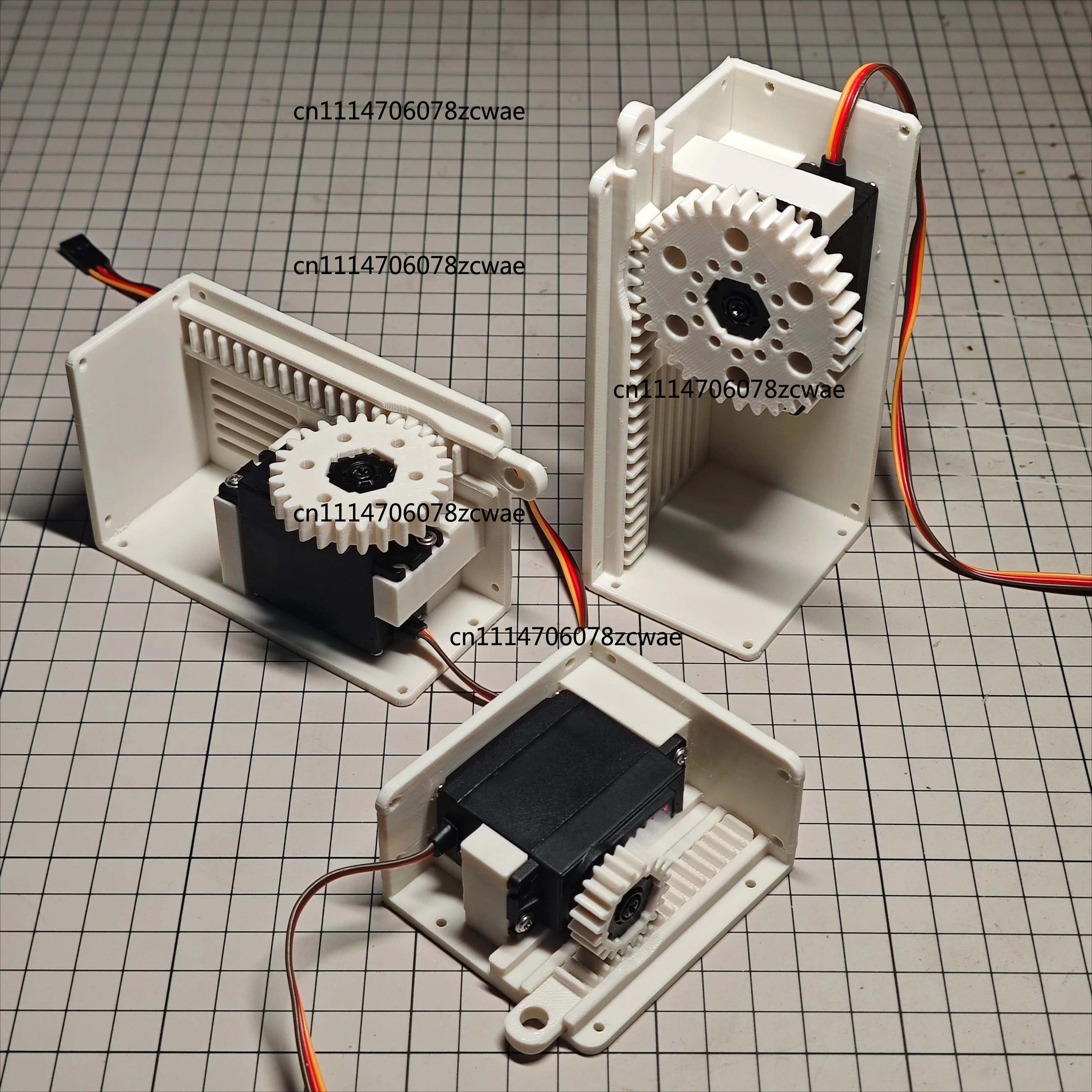 For Arduino Custom Project 3D Printed Module DIY High Force Servo Push Rod Kit Mechanical Linear Control Module