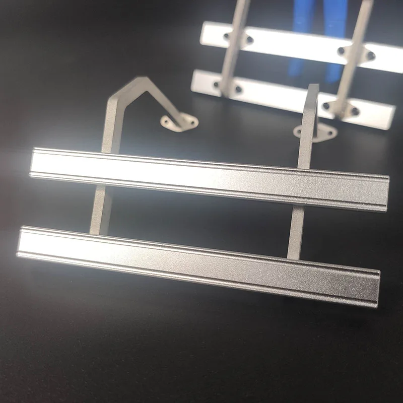 1/14 타미야 RC 트럭 트레일러 덤프트럭 스카니아 MAN 벤츠 볼보 자동차 DIY 부품용 사이드 펜스 연료 탱크 장식 보호 바