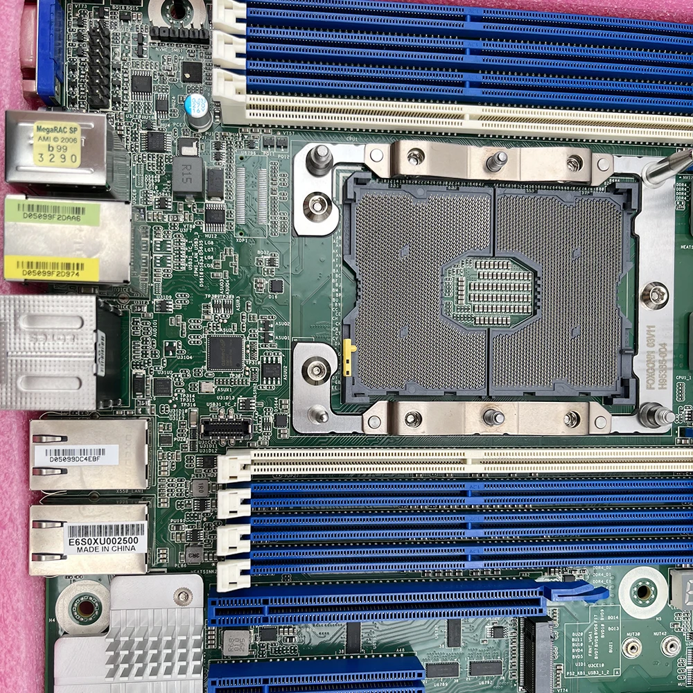 WC621D8A-2T Server Motherboard For ASRock 3647 W-3175X 3275M 8171M 8179M 8275CL